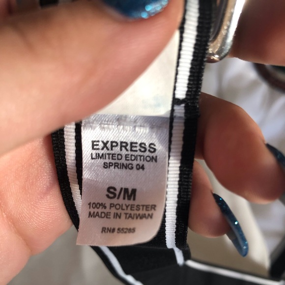 Black and white express belt 🖤 - Picture 6 of 6